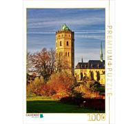 CALVENDO Puzzle Château d'eau et Chapelle de Tilbeck à Havixbeck 1000 Pieces 48 x 64 cm from Paul Michalzik