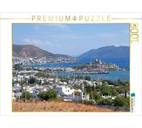 CALVENDO Puzzle Château et Marina, Bodrum 1000 Pièces Taille de la Lege 64 x 48 cm Photo Puzzle Image de Siegfried Kuttig