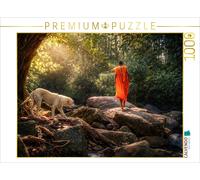 Puzzle CALVENDO Le chemin du moine | 1000 pièces, format assemblé 64 × 48 cm | P