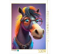 Puzzle CALVENDO Le cheval majestueux avec humour | 1000 pièces, format assemblé