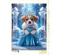 Puzzle CALVENDO Le chiot de la Reine des Neiges | 1000 pièces, format assemblé 6