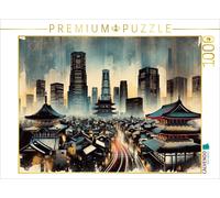 Puzzle CALVENDO Le fleuve temporel de Tokyo : la tradition rencontre la modernit