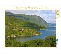 Puzzle CALVENDO Le Hardangerfjord près de Norheimsund | 1000 pièces, format asse