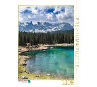Puzzle CALVENDO LE LAC DE KARER avec les montagnes en toile de fond | 1000 pièce