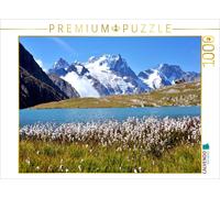 Puzzle CALVENDO Le lac du Goléon et les glaciers de la Meije | 1000 pièces, form