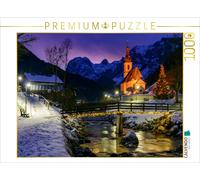 Puzzle CALVENDO Le Malerwinkel décoré pour Noël | 1000 pièces, format assemblé 6