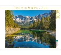 CALVENDO Puzzle Le Massif du Zuspitz Se reflète dans Le lac Eibsee 1000 Pieces 64 x 48 cm from Sascha Ferrari