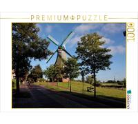 CALVENDO Puzzle Moulin Vert 1000 Pieces 64 x 48 cm from A. Dreegmeyer