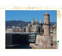Puzzle CALVENDO Le MuCEM, la cathédrale de la Major et le fort Saint-Jean à Mars