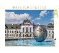 CALVENDO Puzzle Palais Grassalkovich et Fontaine de la Paix Bratislava 1000 Pieces 64 x 48 cm from Gunter Kirsch