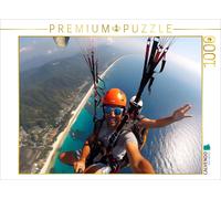 Puzzle CALVENDO Le parapente - pas pour les peureux | 1000 pièces, format assemb
