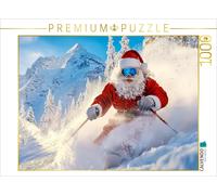 Puzzle · Le Père Noël est pressé | 1000 pièces · Format assemblé 64 × 48 cm · CALVENDO Puzzle