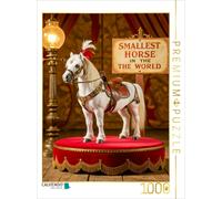 Puzzle CALVENDO Le plus petit cheval du monde | 1000 pièces, format assemblé 64