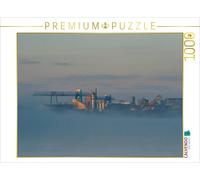 Puzzle CALVENDO Le port de Luitpold dans la brume matinale | 1000 pièces, format