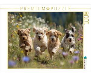 Puzzle CALVENDO Le printemps, c'est courir, sautiller et semer le chaos | 1000 p