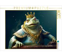 Puzzle CALVENDO Le roi des grenouilles | 1000 pièces, format assemblé 64 × 48 cm