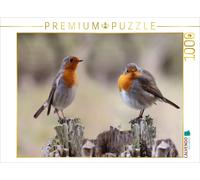 Puzzle CALVENDO Le rouge-gorge, dans les bons comme dans les mauvais moments | 1