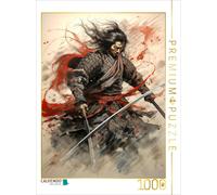 CALVENDO Puzzle Le Samouraï - Le Défenseur de Son Daiymos | 1000 Pièces Taille De Lege 48x64cm Photo Puzzle pour des Heures De Bonheur