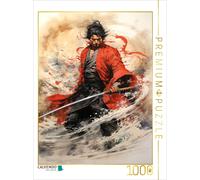CALVENDO Puzzle Der Samurai - ein professioneller Kämpfer | 1000 Teile Lege-Größ