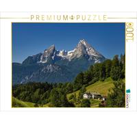 Puzzle CALVENDO Le Watzmann dans les Alpes de Berchtesgaden | 1000 pièces, forma