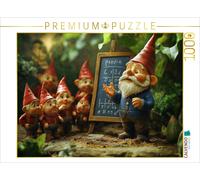 Puzzle CALVENDO L'école secrète des nains de jardin | 1000 pièces, format assemb