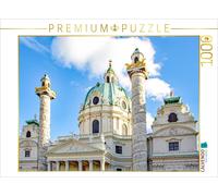 Puzzle CALVENDO L'église Saint-Charles de Vienne | 1000 pièces, format assemblé