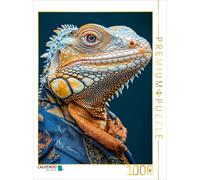 Puzzle CALVENDO Leguan leger | 1000 pièces, format assemblé 64 × 48 cm | Puzzle