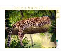 Puzzle CALVENDO Léopard se reposant sur un arbre | 1000 pièces, format assemblé