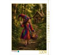 Puzzle CALVENDO Les adieux dans la forêt enchantée | 1000 pièces, format assembl