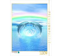 CALVENDO Puzzle Dauphins Arc-en-Ciel 1000 Pieces 48 x 64 cm from Dolphins DreamDesign