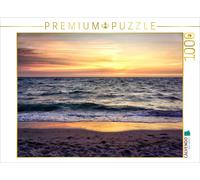 CALVENDO Puzzle Les dernières Heures de la journée sont Les Plus Belles sur la Plage Ouest. 1000 Pieces 64 x 48 cm from Friedrich Pries