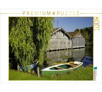 CALVENDO Puzzle Hangars à Bateaux au Staffelsee près de Murnau 1000 Pieces 64 x 48 cm from Christof Wermter