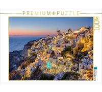 Puzzle CALVENDO Les lumières d'Oia | 1000 pièces, format assemblé 64 × 48 cm | P