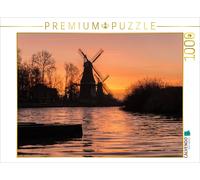 Puzzle CALVENDO Les moulins jumeaux de Greetsiel | 1000 pièces, format assemblé