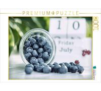 CALVENDO Puzzle Blaubeeren in der Sommerküche 1000 Teile Puzzle quer 1000 Pieces 64 x 48 cm from Tanja Riedel