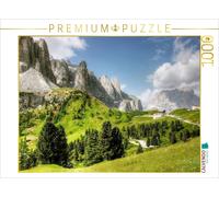 CALVENDO Puzzle Tours de Meisules - Sella - Val Gardena 1000 Pieces 64 x 48 cm from uwe vahle