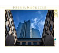 CALVENDO Puzzle Tours Jumelles Deutsche Bank 1000 Pieces 64 x 48 cm from Markus Pavlowsky