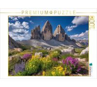 Puzzle CALVENDO Les Trois Cimes, Italie | 1000 pièces, format assemblé 64 × 48 c