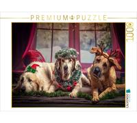 Puzzle CALVENDO Les trois rois chiens sacrés | 1000 pièces, format assemblé 64 ×
