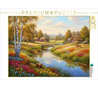Puzzle CALVENDO Les vastes étendues de la taïga - Paysage avec des tigres et des