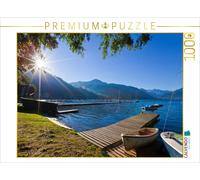 CALVENDO Puzzle Lever du Soleil au Camp du lac 1000 Pieces 64 x 48 cm from Christa Kramer