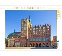 Puzzle CALVENDO L'hôtel de ville, avec sa façade de façade, construit au XIIIe s