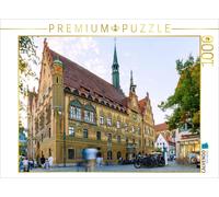 Puzzle CALVENDO L'hôtel de ville et la place du marché d'Ulm en soirée | 1000 pi