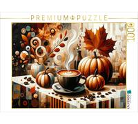 Puzzle CALVENDO L'idylle automnale du café dans une perfection pittoresque | 100