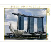 CALVENDO Puzzle Das beeindruckende Hotel Marina Bay Sands 1000 Teile Puzzle quer 1000 Pieces 64 x 48 cm from Elisabeth Stanzer