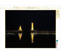 CALVENDO Puzzle Lindau - entrée du Port 1000 Pieces 64 x 48 cm from Hartmut Luckfiel