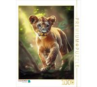 Puzzle CALVENDO Lion | 1000 pièces, format assemblé 64 × 48 cm | Puzzle photo po