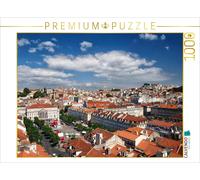Puzzle CALVENDO Lisbonne - Vue sur le Rossio | 1000 pièces, format assemblé 64 ×
