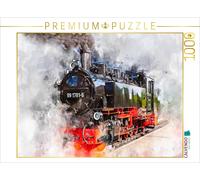 Puzzle CALVENDO locomotive à vapeur | 1000 pièces, format assemblé 64 × 48 cm |