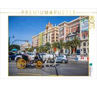 CALVENDO Puzzle Location de calèche à Malaga 1000 Pieces 64 x 48 cm from Val Thoermer